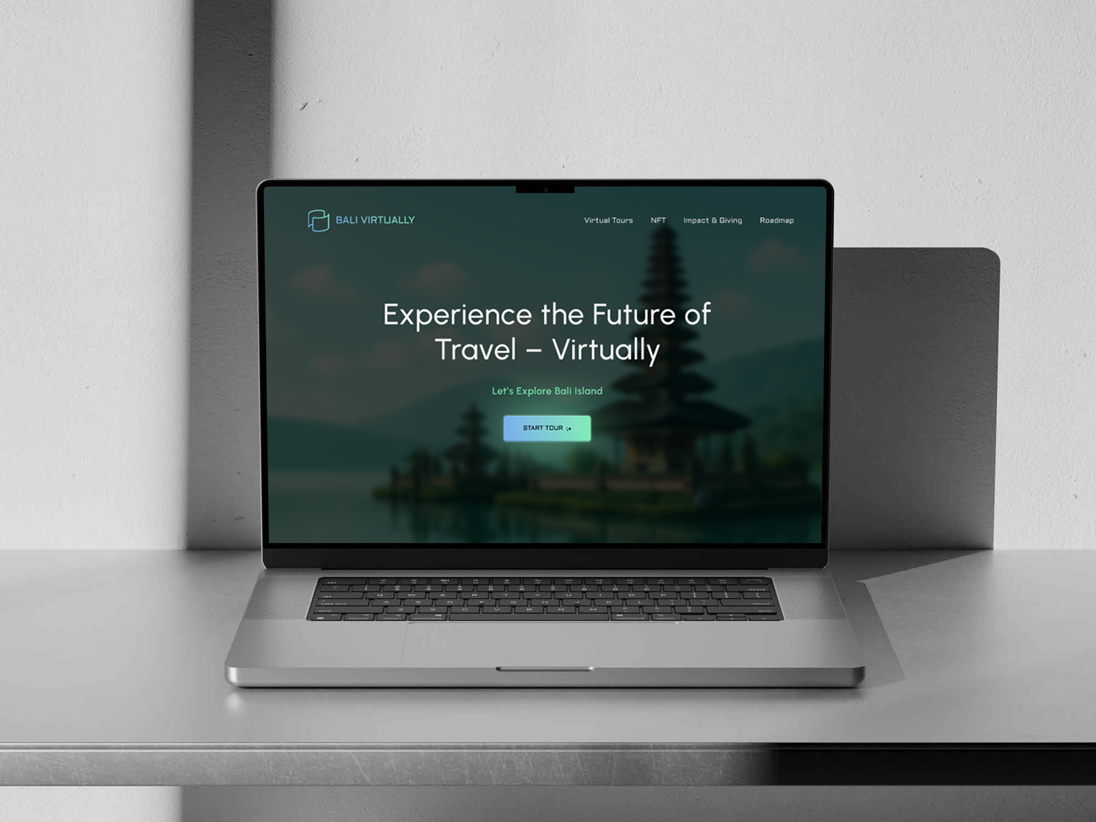 Platform Virtual Tour dan NFT pariwisata Bali Virtually